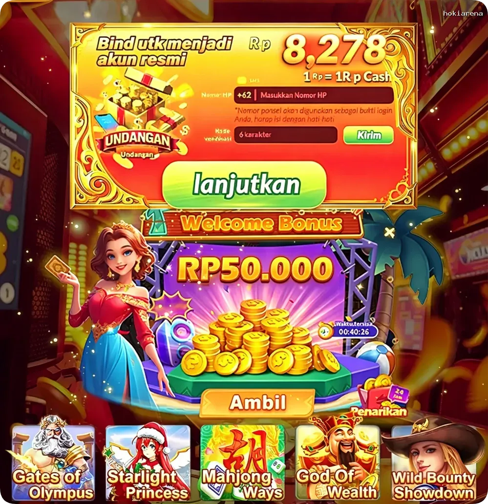 hokiarena Masuk